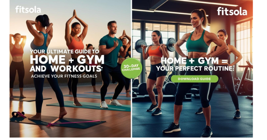 Switching up between at-home and gym sessions