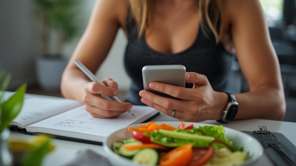 Best Way to Calculate Calories explained using calorie tracking app and manual calculation method