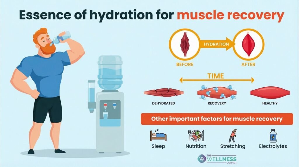 Growth hormone and muscle building: "Sleep and Muscle Recovery: Growth hormone release during deep sleep drives overnight muscle tissue regeneration"
